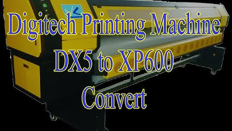 How to convert Digitech Dx5 to XP600!  2021