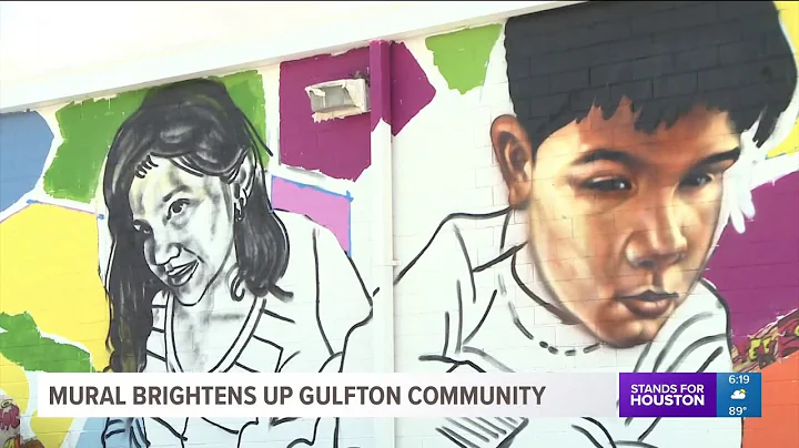 Mural brightens up Gulfton community