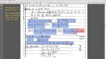 ECAT - Chapter - Sequence & Series - AP & HP [Arithmetic & Harmonic] by Sir Ahsan Abdullah Patel