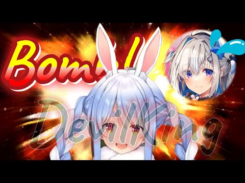 The Bored Devil King, Explosion!! Victim's Kanata... [Eng sub/Hololive clip/Pekora/Kanata]