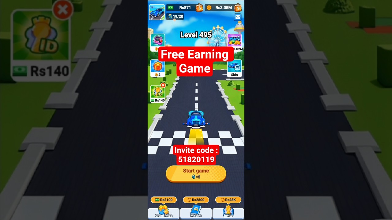 Magic Car 🎊🤑 Earning Game 🥳 