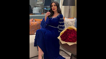 مدل لباس بخمل موره دوزی شده 