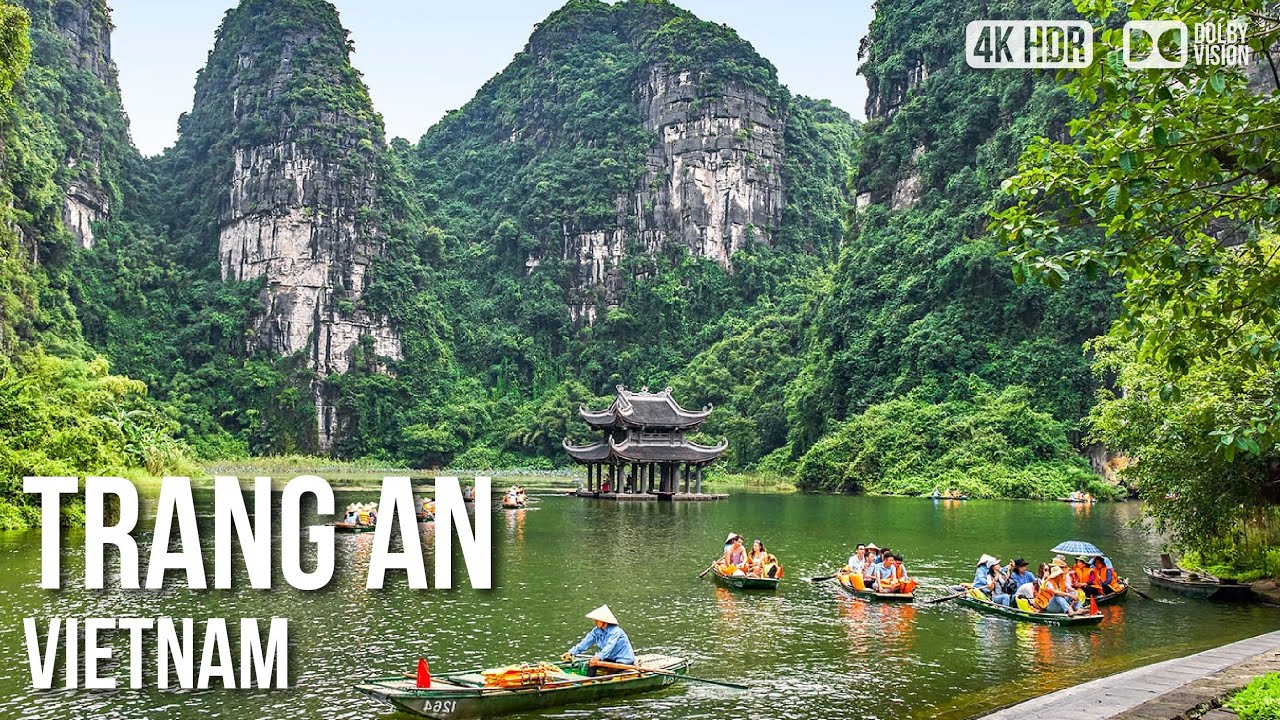 trang an ninh binh vietnam New Trang An, Ninh Binh (King Kong filming location) - 🇻🇳 Vietnam - 4K Boat Tour
