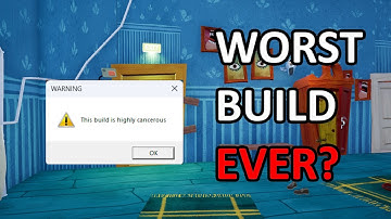Beta 2: The Forgotten Hello Neighbour Build.