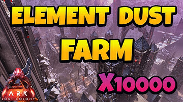 De beste manier om Element Dust te verzamelen in ARK Ascended - Lost Colony