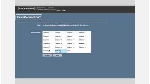 For students: How to launch and Exams from LabConnection 3.0