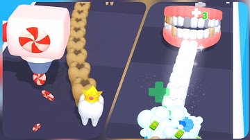 Smile Rush🌮🦷💄 New Gameplay - Android, ios - All levels walk-through