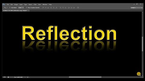 Photoshop Reflection Tutorial: How to make Reflection in Photoshop in Hindi ||Rudra Riju