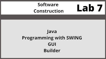 Simplest GUI Programming|Software Construction in hindi Urdu CSE299 LAB 07