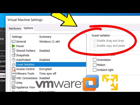 Fix Guest isolation is Grayed Out in VMware | How To Solve Enable Copy Paste / Drag Drop on vmware