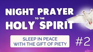 🙏 NIGHT PRAYER to the HOLY SPIRIT 🙏 POWERFUL PRAYER for PEACEFUL SLEEP