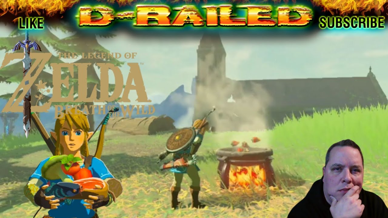 Cooking & Cucco Hunt Side Quests in Kakariko Village Zelda Breath of
