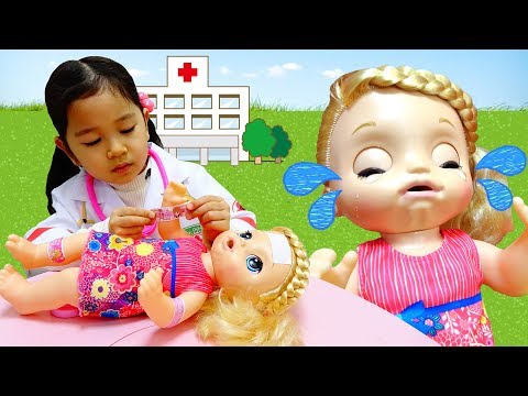泣かないでベビー！お熱が出ちゃったよ；；Baby Alive himawari-CH