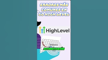 ⚠️🚀 ¡Errores Comunes en GoHighLevel y Cómo Evitarlos en 2025! 🔥 #ghl #ia #automatizaciones #tips
