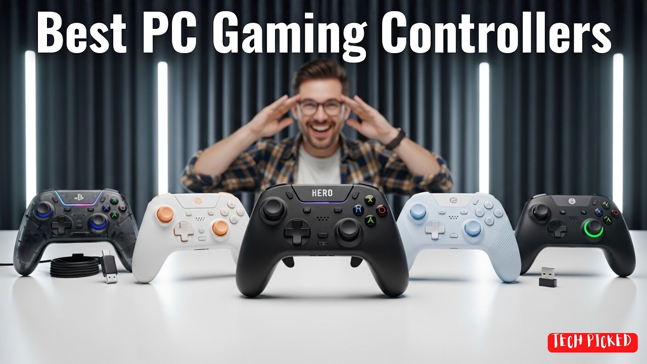Best PC Gaming Controllers 2026 Watch Before You Regret Buying 