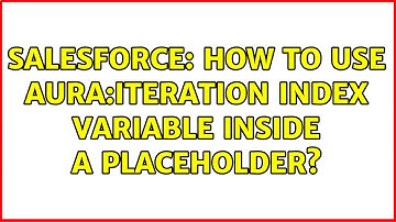 Salesforce: How to use Aura:Iteration index variable inside a placeholder?