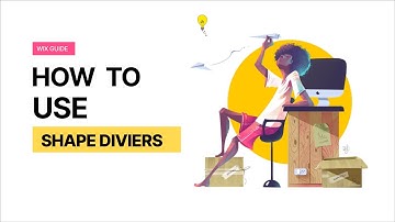 WIX TUTORIAL: How to use shape dividers in Wix | Wix guide for beginners | PART 3