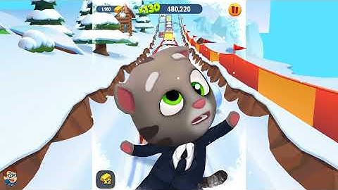 Talking Tom Gold Run New Gameplay Walkthrough Agent Tom - Part 21