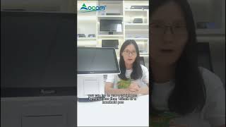 POS-L15:15.6inch touch screen all in one POS terminal integrated with printer and barcode scanner