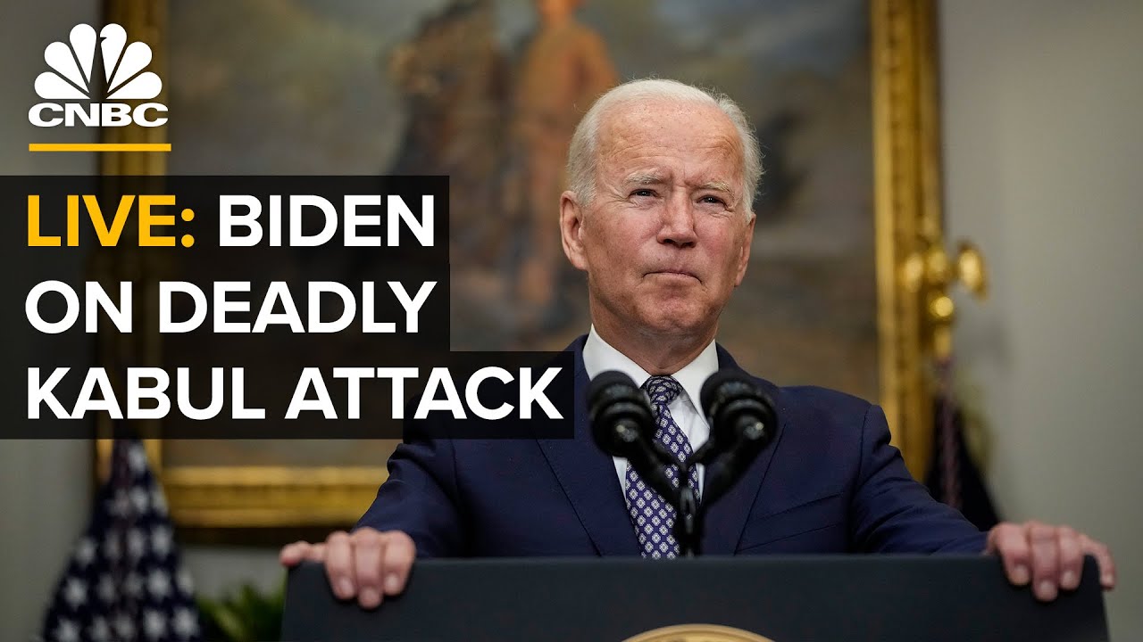  New  President Biden delivers remarks after deadly Kabul attack — 8/26/2021