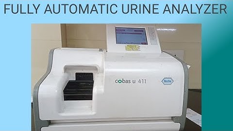 fully automatic urine analyzer ,cobas u411#medicalstudent #laboratory