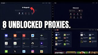 8 UnbIocked DOGE UNBLOCKER Links for School Chromebook 2026 || Best Unblocker For School.