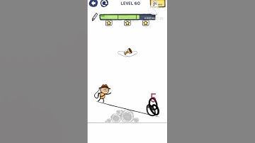 DRAW PUZZLE - DRAW LEVEL 60 he is a scientist ! he knows what he