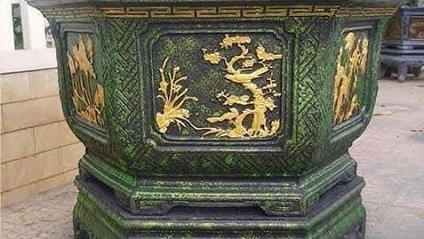 Khuôn đổ chậu composite 1,2m có lòng trong , có chân kỷ , mẫu mới nhất giá 9.5 triệu. 0917 478 530