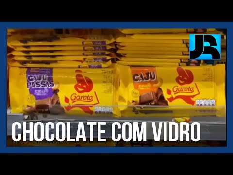 Anvisa proíbe a venda de dois lotes de chocolates da marca Garoto que teriam pedaços de vidro