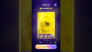 Use code CAKES ⬅️for a FREE $20 PACK  $ #pokemon #crowncards #shorts #packopening #pokemoncards