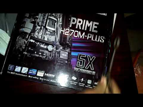 ASUS PRIME H270M-PLUS Motherboards Unboxing in Hindi/Urdu