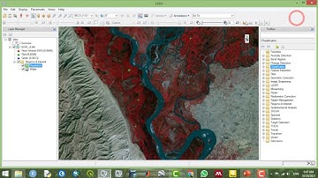 Supervised Classifications in ENVI