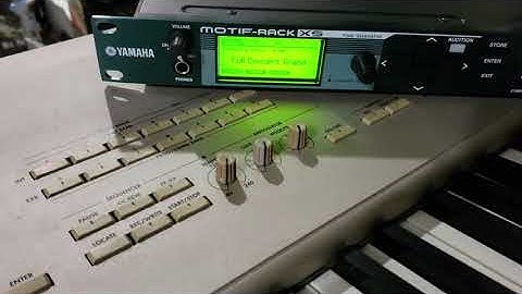 Yamaha Motif Rack XS ~ August 3, 2020