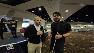 AI, GPS, and Chat GPT Built into a White Cane for the Blind? Demo WeWalk’s Smart Cane 2 at 2025