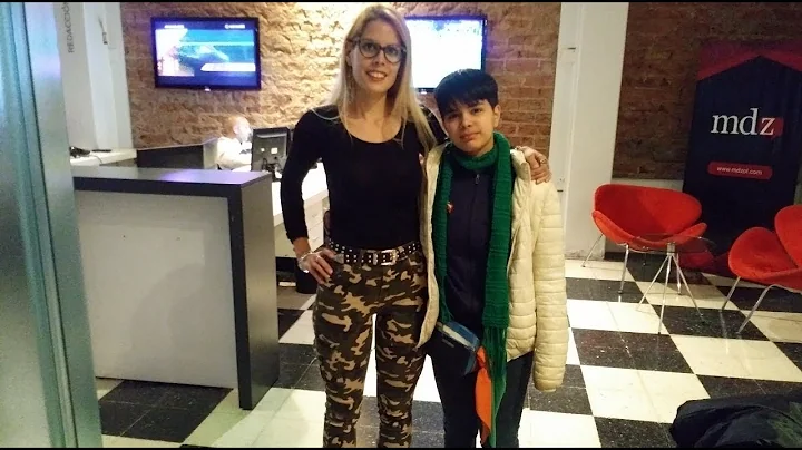 Sofa Daniel y su mam Eva Baeza en MDZ
