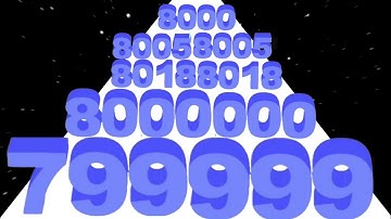 Number Master vs Number Running - (New Update, Maths Game) Asmr Gameplay