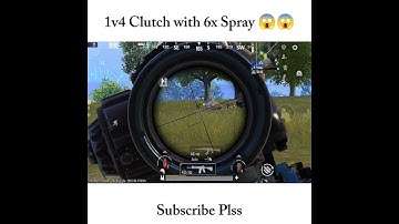 I Survived a 1v4 Clutch With THIS! 🔥 #shorts #bgmi #pubg #viral