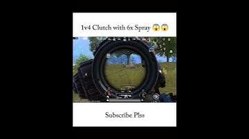 I Survived a 1v4 Clutch With THIS! 🔥 #shorts #bgmi #pubg #viral