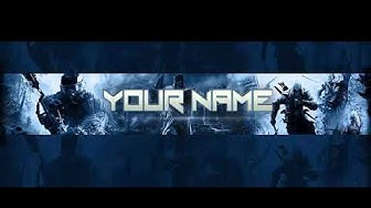 Gaming Banner Template No Text Youtube