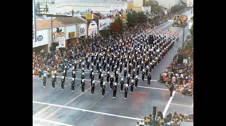 Colton High School Marching Band - Purple Carnival - 1977