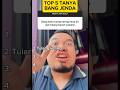 Top 5 Tanya Bang Jenda part 11