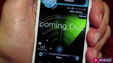 Stick N Find Bluetooth Tracking Device - Key Locator From Smead