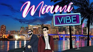 Video thumbnail of "Miami Vibe - Adriel Favela Feat. Código FN (LETRA/LYRICS)"