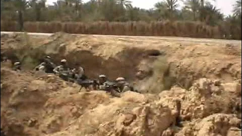 American soldiers after invading Iraq 2003