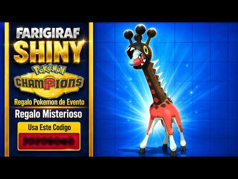 ✨ CLAIM SHINY FARIGIRAF NOW for POKEMON CHAMPIONS in SV
