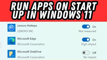 How To Run Apps On Start Up In Windows 11 & 10 PC or Laptop (2024) 🚀