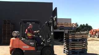 Moving a Load - Standard Forklift