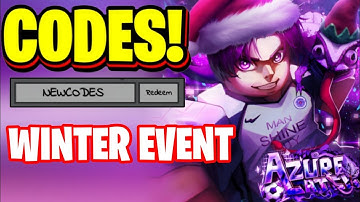 *NEW* ALL WINTER UPDATE CODES FOR AZURE LATCH! ROBLOX AZURE LATCH CODES