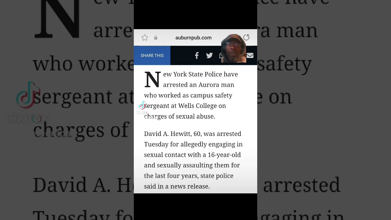 ⁣NY College Safety Officer charged with heinous crimes. #wellscollege #newyork