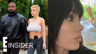 Kanye West's Wife Bianca Censori Looks So Different With Hair Transformation | E! Insider